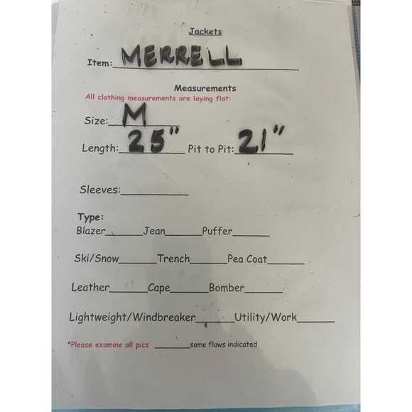 Merrell Align Zip Up Quilted Zip Pockets Puffer Jacket Sage Women Size M - Picture 8 of 8